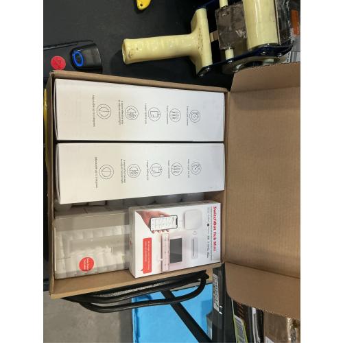 SwitchBot Smart Electric Motorized Blinds Kit - 3Pack with 2.4G WiFi Remote Control, Solar Powered, Compatible with Alexa, Google Home and Siri, Light Sensing Control, Unlimited Group Control