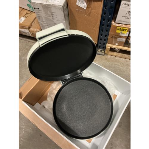 Chefman 113 sq. in. White Pizza Maker Countertop Electric Griddle Specialty Grill