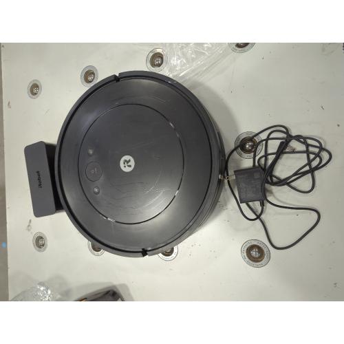 Black iRobot Roomba Vac Robot Vacuum (Q0120) - Easy to use, Power-Lifting Suction, Multi-Surface Cleaning, Smart Navigation Cleans in Neat Rows, Self-Charging, Alexa