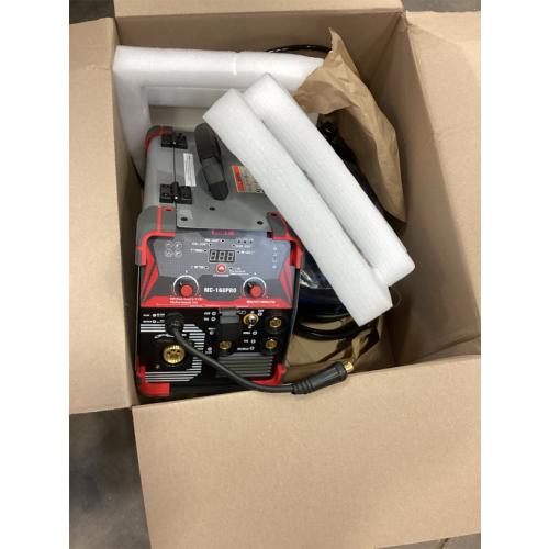 AWT MIG Welding Machine,160A 5 in 1 Plasma Cutter Welder Combo HF TIG/Gas MIG/Flux MIG/Stick Welding,110/220V Dual Voltage, Multi-Process Welder MIG88-160M