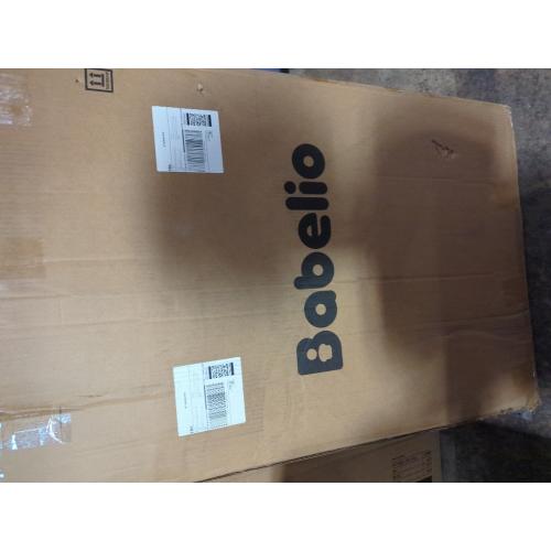 Babelio Wall Mountable Playard, Foldable Playpen for Babies and Toddlers- Adjustable Shape & Area, 62 * 31 Playpen with Zipper Gate, Portable Baby Fence for Indoor & Outdoor