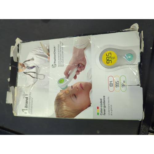 Braun White No Touch Ear and Forehead Infrared Thermometer 1 pk