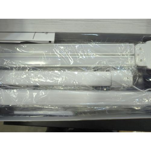 LED Desk Lamp for Home Office, 24W Bright Desk Lamp with Phone Holder Base - 25 Lighting Modes Eye-Caring Desk Light Adjustable Gooseneck Lamp for Workbench Drafting Reading Study-White