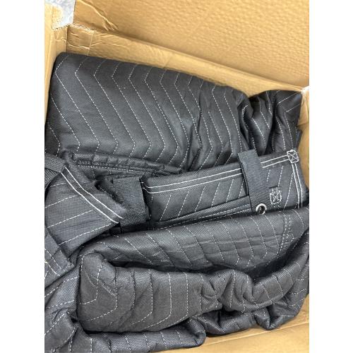 2PCS Large Sound Dampening Blanket,96 x 80 Sound Absorbing Studio Blanket,Noise Cancelling Studio Acoustic Blanket Curtain/Light Blocker/Moving Blanket
