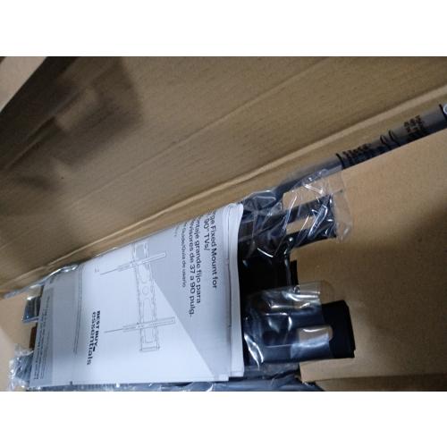 Best Buy essentials™ - Fixed TV Wall Mount for Most 37–90 TVs - Black