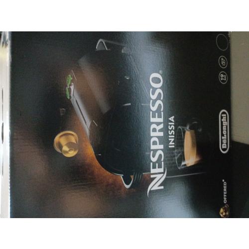 Nespresso Inissia Espresso Machine by De'Longhi, Black