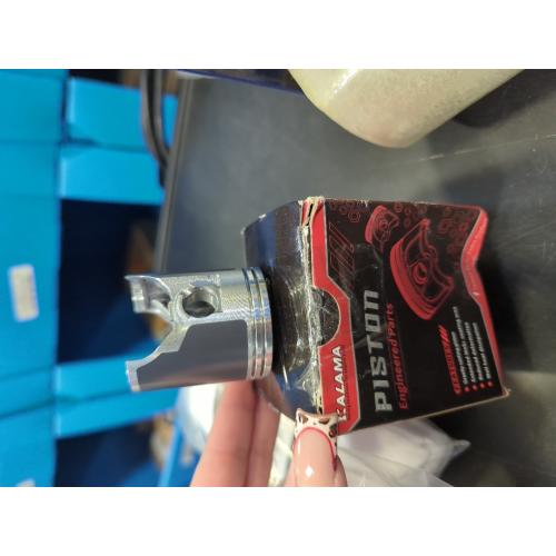 Asaki Piston Kit Compatible with Yamaha PWC GP760/LST1200 64X-11631-00 65U-11631-02 47-403 Std with Ring (Bore 83.64)