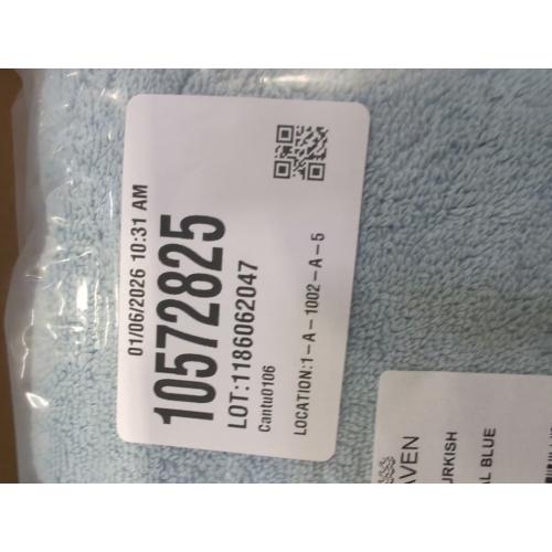 Haven Turkish Bath Towel Celestial Blue 2pc