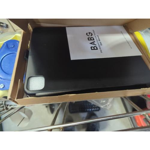 BABG iPad 10th Generation Case with Keyboard, 360° Rotatable Backlit Keyboard