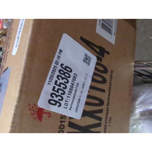 Homebeez Linen Ottoman Foot Stool Round Padded Foot Rest with Non-Skid Legs, Soft Step Stool for Couch, Desk, Hallway, Office, Lounge, Dorm Room Multiple Colors