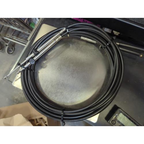 2pcs Gen1/Gen2 Boat Throttle and Shift Cables Compatible with Mercury MerCruiser Marine Force Outboard Engine, Replace CC179xx/CC189xx