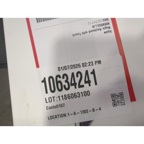 Apple Magic Keyboard with Touch ID and Numeric Keypad: Wireless, Bluetooth, Rechargeable. Works with Mac Computers with Apple Silicon; US English - Black Keys