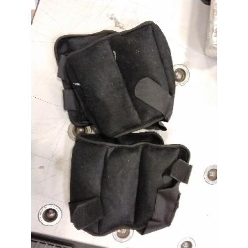 Crown Sporting Goods Ankle Weights, 1 Pair – Strength, Cardio, Fitness & Rehabilitation Equipment with Adjustable Strap & Storage Pouch (5 lbs.)