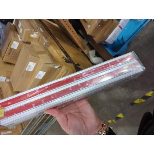 UrbanRed Self Adhesive Curtain Track (3 Meter, 9.8 ft) for Smooth Ceiling or Wall - No Drill, Screws, Ceiling Curtain Track, Curtains Rod, Ceiling Mount, Adhesive Curtains Rod (Non-Flexible)