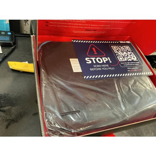 Throne Boss Gaming Bean Bag Chair for Kids with High Back – Floor Gaming Chair, Easy to Clean Oxford 420D Fabric, Large Side Pockets, Headphone Hanger – Cover ONLY Add 200 Liters Beans (Blue)