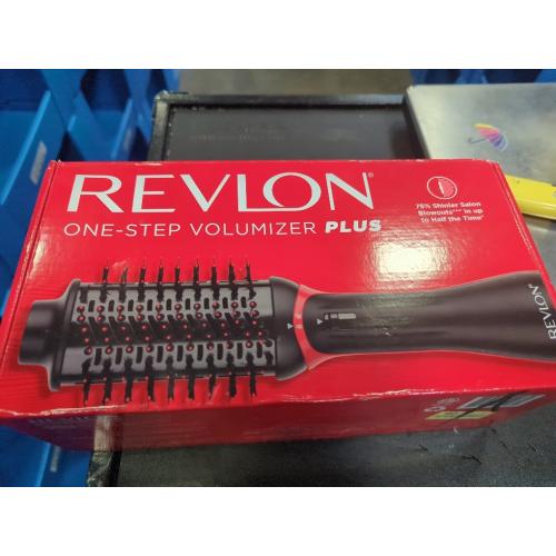 REVLON One Step Volumizer PLUS Hair Dryer and Styler - More Volume, Less Damage, and More Styling Control for Easy and Fast Salon-Style Blowouts, Plus Travel Friendly (Black)