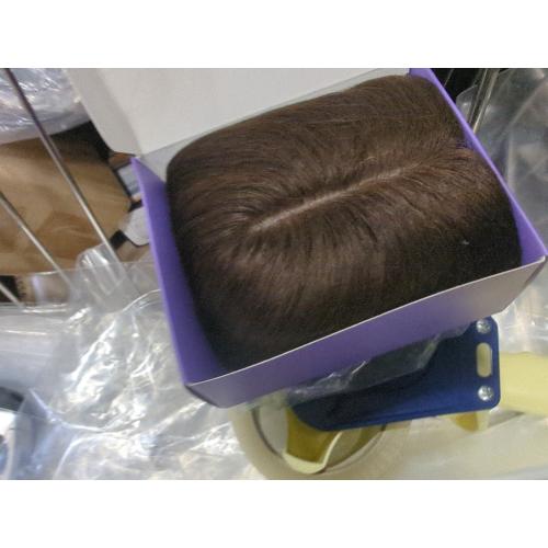 Size 12 Color Brown Hair Toppers for Women Real Human Hair, 12 Inch 360° 3D Upgrade Middle Part Toppers for Women with Thinning Hair (Mocha Brown)