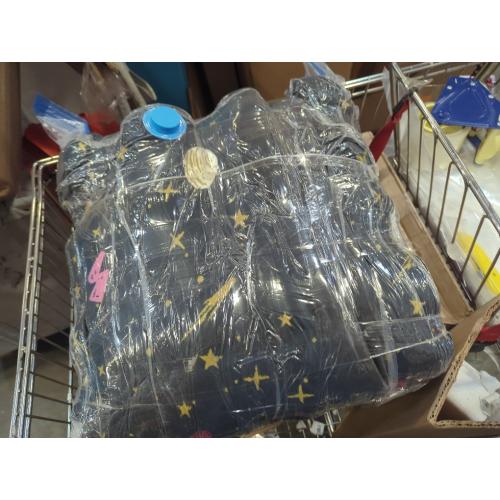 Weighted Blanket - 5 lbs Navy Starry Sky Heavy Blanket - Breathable Blanket