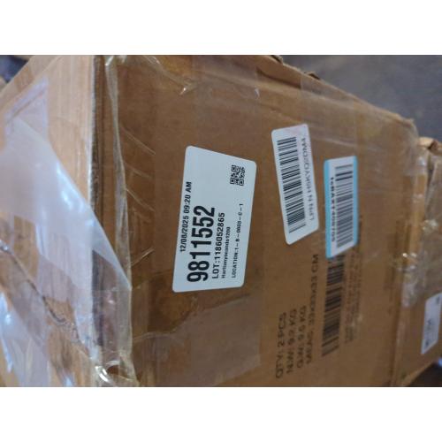 Chapin 8622B Made in The USA 2.2 Cubic Feet Tow and Pull Behind Spreader with Auto-Stop Dual Impeller That Stops When Not Moving, Designed for Farm and Tough Terrain, Hitch Pins, Black