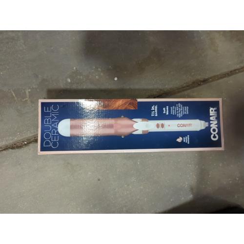 Conair Double Ceramic Rosegold Curling Iron 1 1/2in