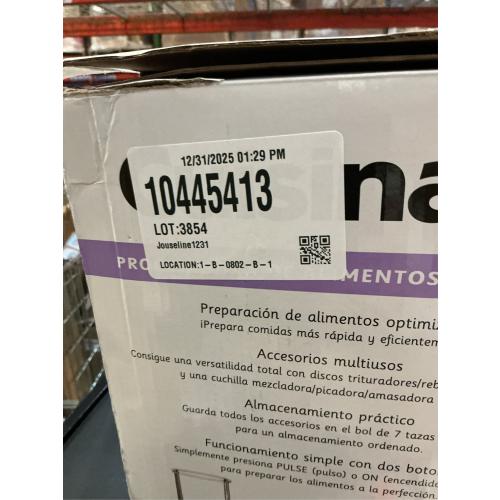 Cuisinart Matte Gray 7 cups Food Processor 500 W