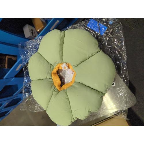 Cat Cone Collar,Cute Waterproof Cat Recovery Collar,Anti-Bite Lick Wound Healing Safety Elizabethan e Collar for Cats,Green Flower All-Season Style
