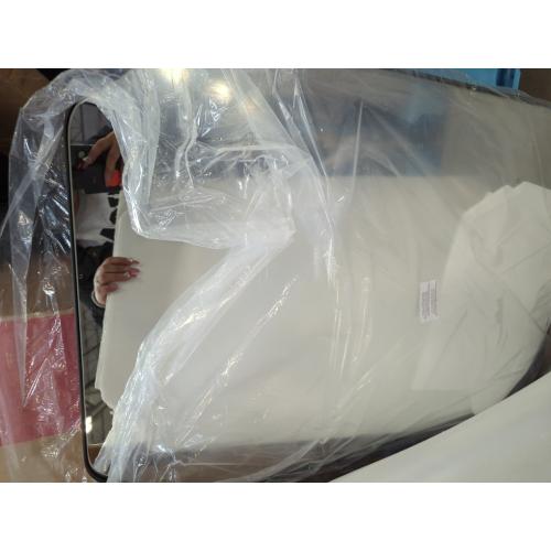 ANDY STAR Black Bathroom Mirror, 22x30 Inch Asymmetrical Mirror, Irregular Wall Mirror in Stainless Steel Metal Frame, Modern Scalloped Mirrors Ideal for Bathroom, Bedroom (Horizontal/Vertical)