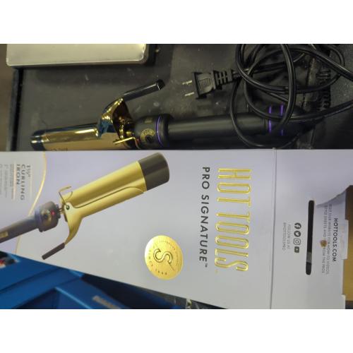 Hot Tools Pro Signature Gold Curling Iron - 1.5