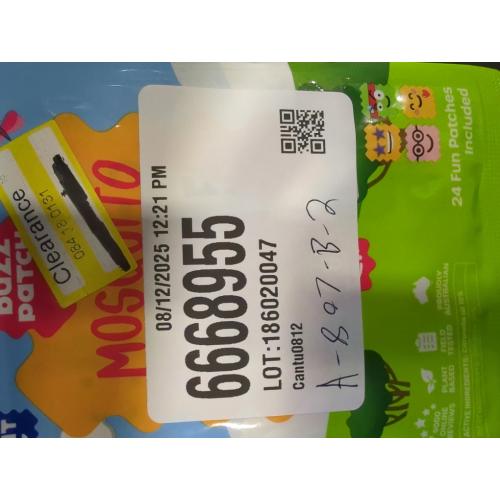 BuzzPatch Organic Mosquito Repellent Stickers X 24 Pack