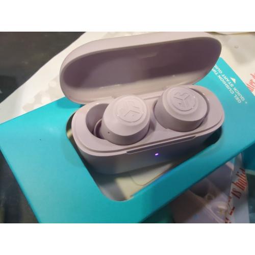 Color purple JLab GO Air POP True Wireless Earbuds