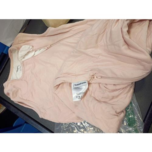 BubblePanda Rayon Made from Bamboo Sleep Sack 6-12 Months 1.0 Tog Soft Toddler Sleeping Sack for Babies 2-Way Zipper Baby Wearable Blanket