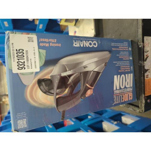 Conair Glide Lite Professional 1700-Watt Fabric Steaming Iron