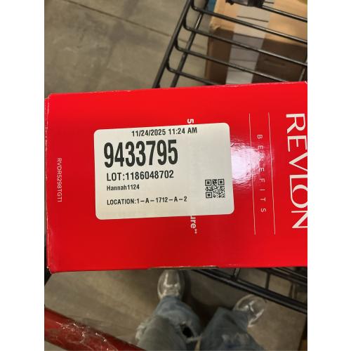 Revlon one-step hair dryer & volumizer hot air brush, purple