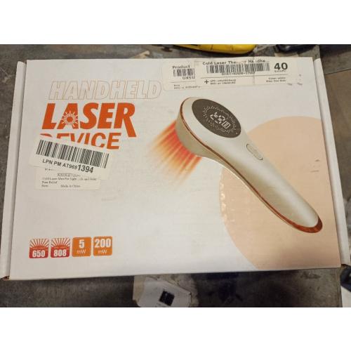 Red Light LLLT Cold Laser Therapy for Pet Dogs Cats Horses Vet, Near Infrared Light Therapy Device for Muscle & Joint Pain Relief Wound Healing Care Reduces Inflammation with Upgrade Protective Cover