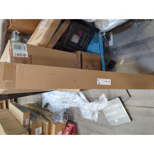 48 Inch Floating Shelves for Wall Rustic Brown Wood Wall Shelves for Bedroom Set of 4