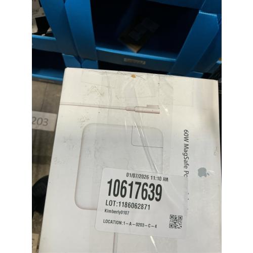 Apple 60W MagSafe Power Adapter (for previous generation 13.3-inch MacBook and 13-inch MacBook Pro)