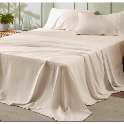 Bedsure Polyester Microfiber Sheet Set Hotel Luxury Sheets, Easy Care Cooling Bed Sheet Set