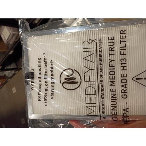 Medify MA-25 Genuine Replacement Filter Set for Allergens, Smoke, Wildfires, Dust, Odors, Pollen, Pet Dander | 3 in 1 with Pre-filter, HEPA and Activated Carbon for Removal to 0.3 Microns | 1-Pack