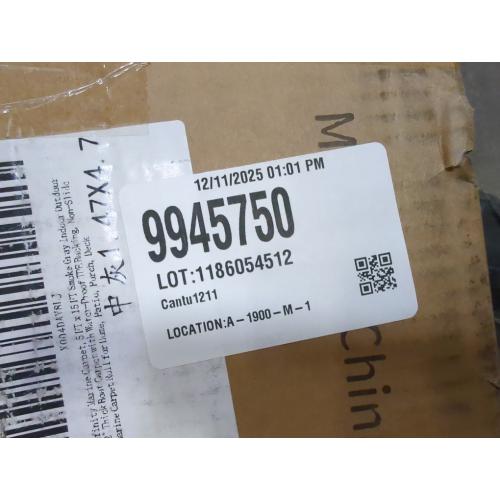 Marine Carpet,5 FT x 15 FT Smoke Gray Indoor Outdoor Carpet 0.2 Thick Boat Carpet with Water-Proof TPE Backing, Non-Slide Outdoor Marine Carpet Roll for Home, Patio, Porch, Deck