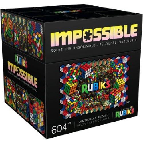 Impossible - Rubiks - 3D Lenticular Jigsaw