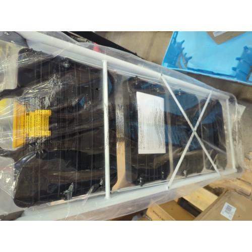 KINGRACK Sturdy Steel 4 Step Ladder, Folding Step Stool with Handrail, Anti-Slip Wide Pedals, Safe-Lock Design, Pass 800lbs Load Testing, Portable Ladder for Multi-Purpose in Home, Kitchen, White