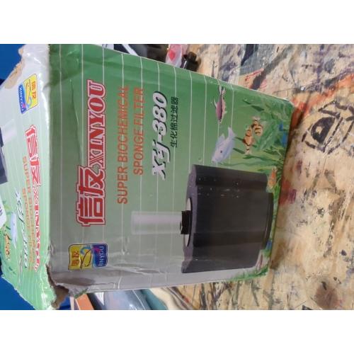 XINYOU Super Aquarium Bio Filtration Sponge Filter for Fish Tanks (XY-380 (Large))