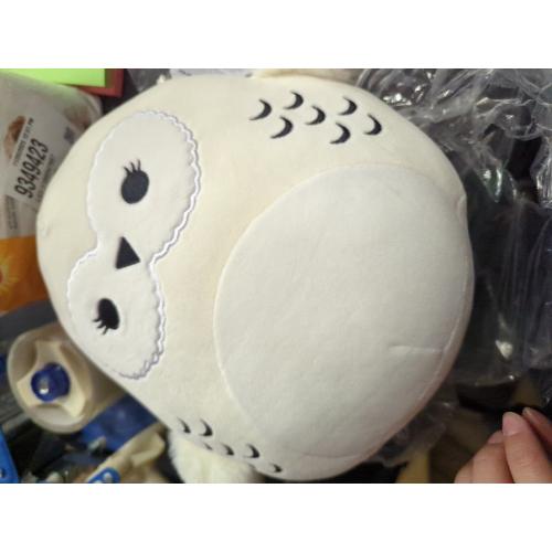 Squishmallows Original Harry Potter 10-Inch Hedwig the Owl Plush - Official 2025 Jazwares - Collectible Soft & Squishy Owl Stuffed Animal Toy Figure - Gift for Kids, Girls & Boys