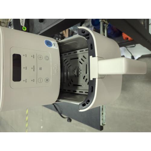 Bella PRO Touchscreen Air Fryer, 4-Quart, Slim Design, Oatmilk