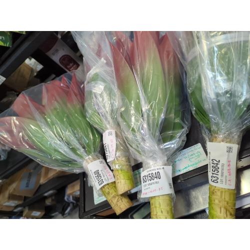 Velener Fall Fake Agave Artificial Plant, Red Fake Succulents Plant for Room Decor, Unpotted Faux Agave Stems Plant for Fall Outdoor/Indoor Decor, 18 inches, Set of 1