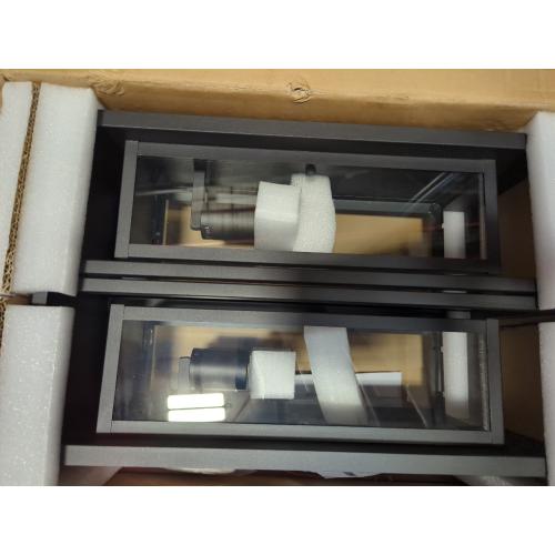 Black Caged Outdoor Wall Lights 2pk