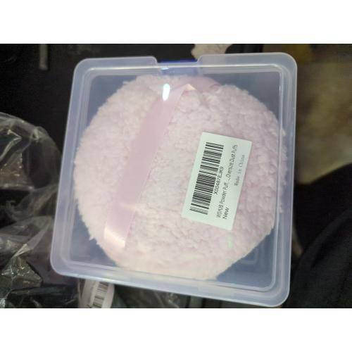 WSYUB Powder Puff, 6'' Powder Puff for Body Powder,Body Powder Puffs and Container,Oversize Dust Puffs for Women