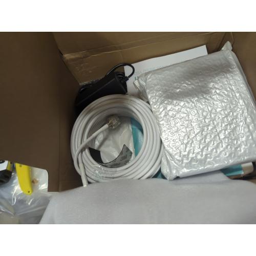 Cell Phone Booster for Home & Office,Up to 2,000 sq ft,Cell Phone Signal Booster with Band 66/25/2/4/5/12/13/17,Boost 5G 4G Data for All U.S. Carriers FCC Approved Cell Booster