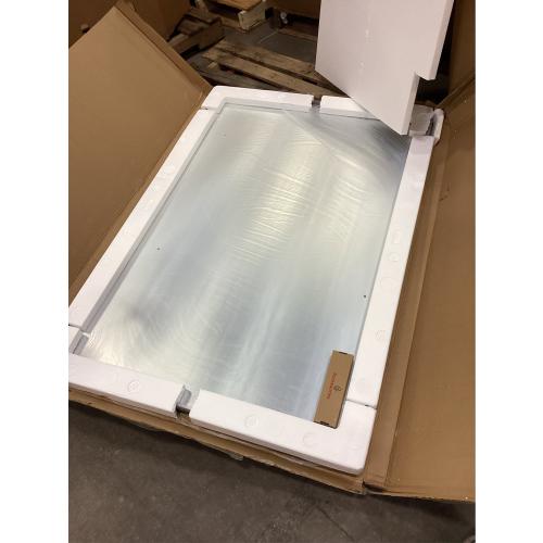 LOAAO 48”X32” Bronze Bathroom Mirrors for Vanity, Rounded Rectangle Brushed Bronze Metal Frame Mirror, Anti-Rust, Tempered Glass, Hangs Horizontally or Vertically