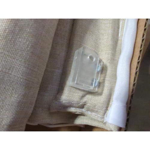 34x48 Chicology Light Filtering Roman Shade Belgian Flax